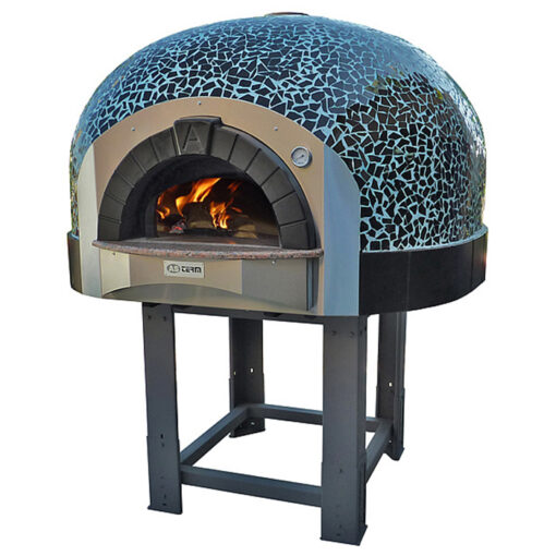 120 cm diametro forno pizza a cupola piastrelle D120K - immagine 6