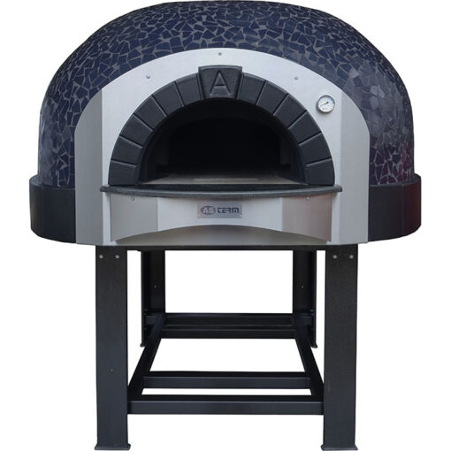 120 cm diametro forno pizza a cupola piastrelle D120K - immagine 5
