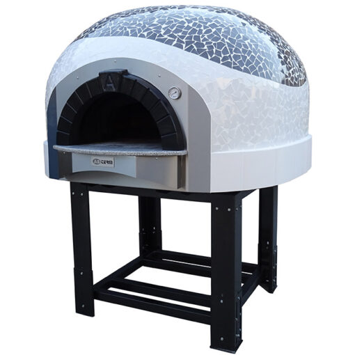 120 cm diametro forno pizza a cupola piastrelle D120K
