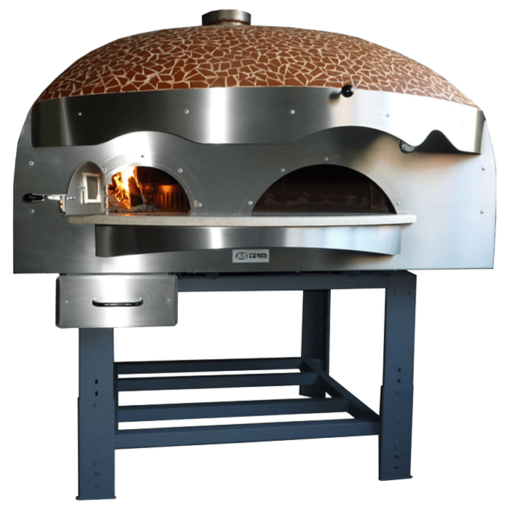 120 cm diametro forno pizza doppia bocca D120VK