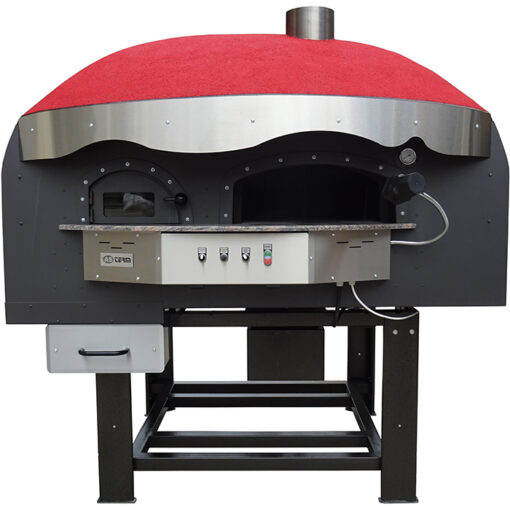 120 cm diametro forno piano rotante DR120K cupola siliconica