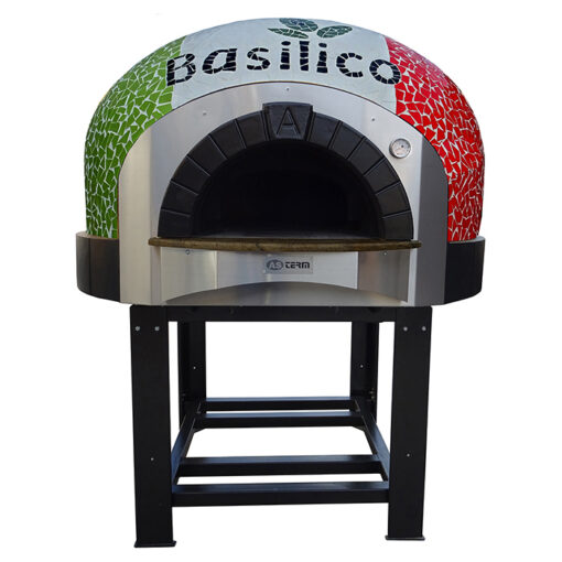 120 cm diametro forno pizza a cupola piastrelle D120K - immagine 8