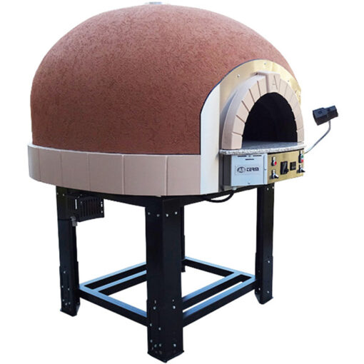 140 cm diametro forno pizza a gas piano fisso cupola siliconica G140K - immagine 4