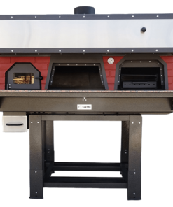 100 cm diametro forno pizza con barbecue 3 bocche D100FB