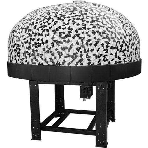 120 cm diametro forno pizza a gas piano fisso cupola mosaico G120K - immagine 5