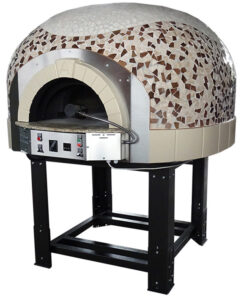 120 cm diametro forno pizza a gas piano fisso cupola mosaico G120K