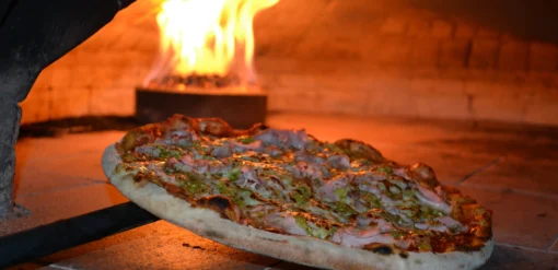 Volcanomatic Bruciatore a pellet per Forni pizza a pellet Professionali
