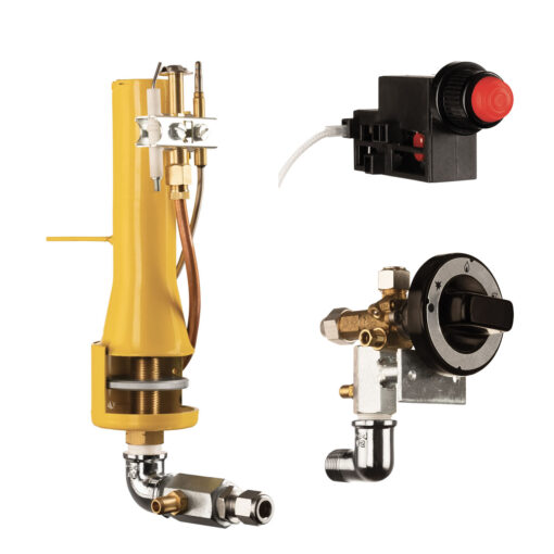 Bruciatore a gas forni pizza casalinghi Drago P0